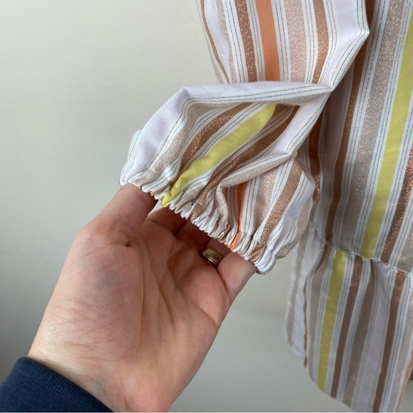 Lemlem Retta Striped Blouse Mini Dress - Picture 6 of 7